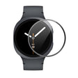 Samsung Galaxy Watch8 40mm Silikon 3D Kurvet Skjermbeskyttelse