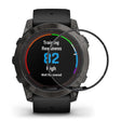 2stk Garmin Fenix 7S Pro Silikon 3D Kurvet Skjermbeskyttelse