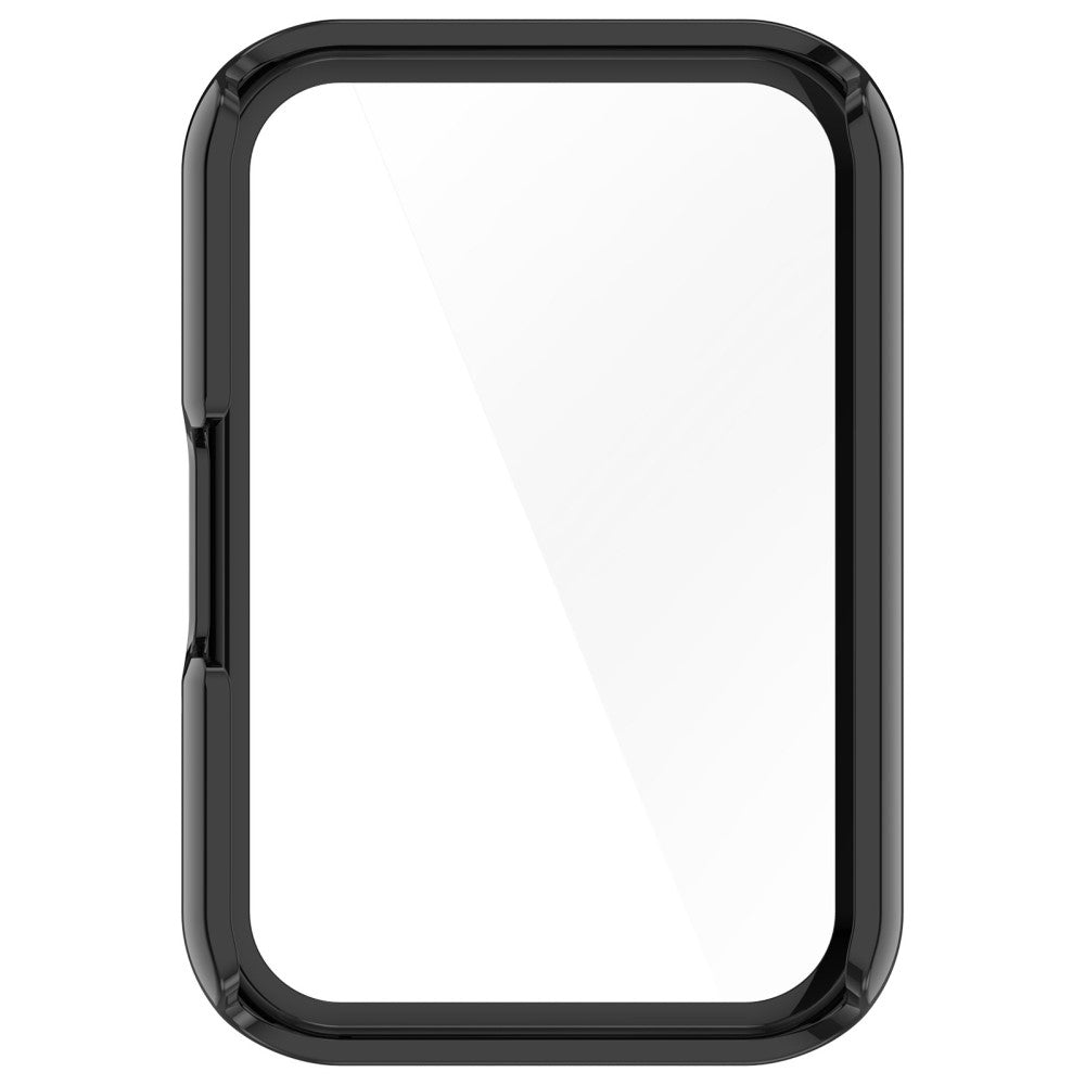 Mega Fashionable Samsung Galaxy Fit 3 Cover with Screen Protector in Plastic and Glass - Black#serie_1