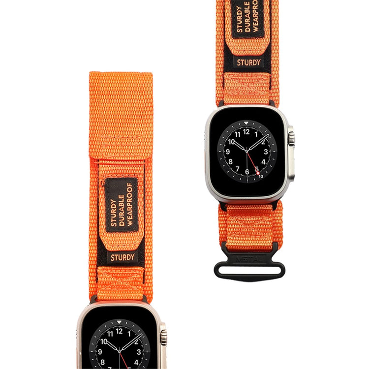 Udsøgt Nylon Universal Rem passer til Apple Smartwatch - Orange#serie_2