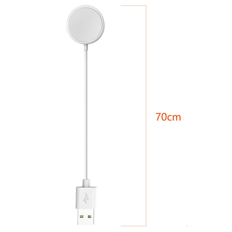 Plastic And Silicone Haylou Watch R8 Wireless USB Charger - White#serie_2