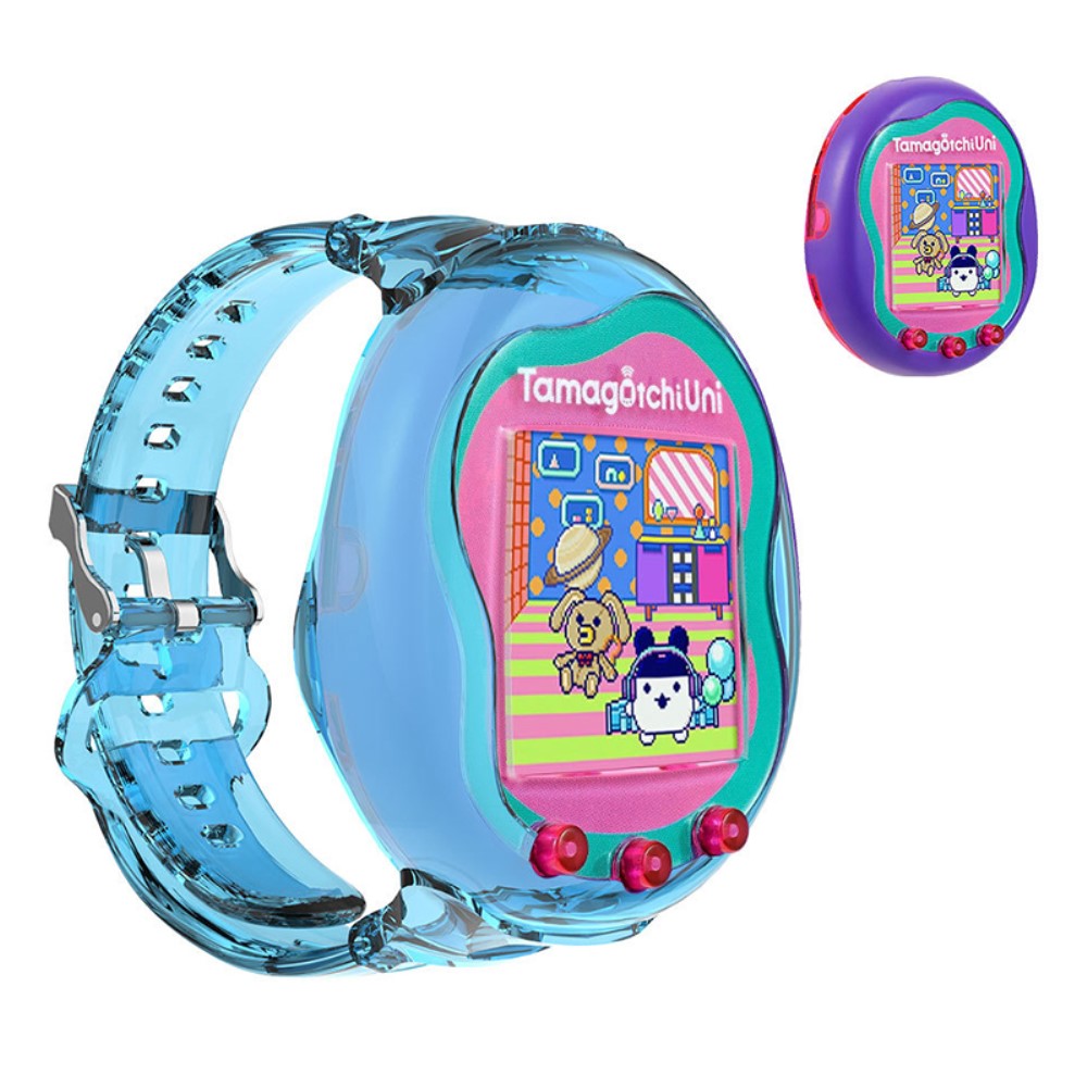 Super Fint Silikone Rem passer til Tamagotchi Uni (2023) - Gennemsigtig#serie_5