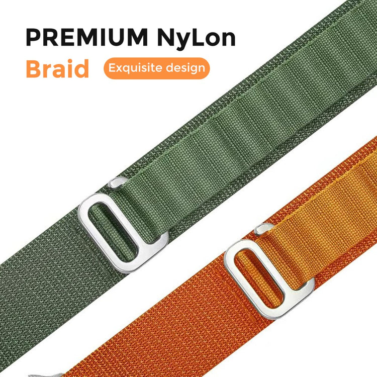 Remarkably Sweet Apple Smartwatch Nylon Universel Strap - Orange#serie_2