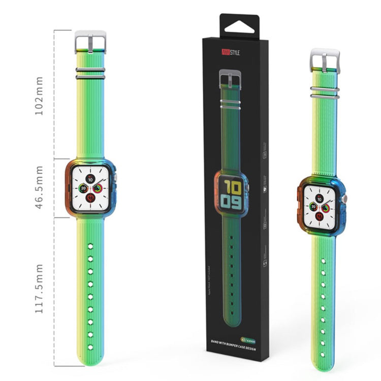 Apple Watch Series 7 41mm / Apple Watch Series 8 (41mm) Silicone Universel Strap - Multicolor#serie_315