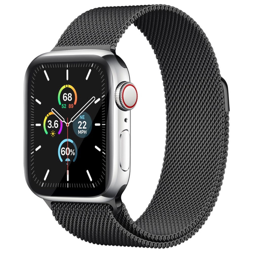 Super Pleasant Apple Smartwatch Metal Universel Strap - Black#serie_3