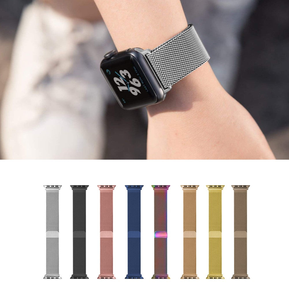 Super Pleasant Apple Smartwatch Metal Universel Strap - Silver#serie_7