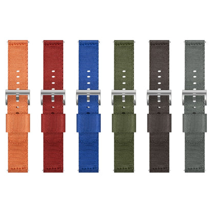 Helt Vildt Godt Nylon Rem passer til 24mm - Blå#serie_bfwu104e