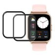 2stk Amazfit Pop 2 Silikon HD Skjermbeskyttelse