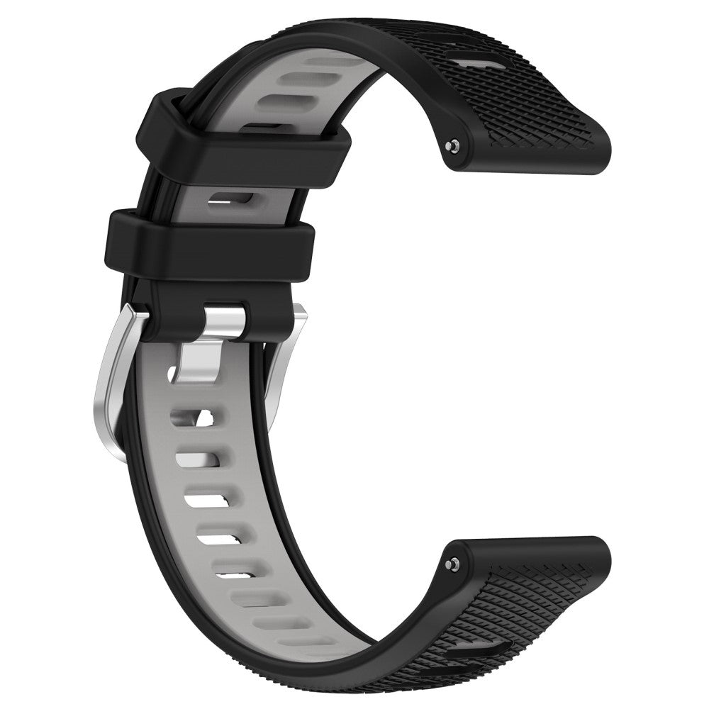 Mega Fint Silikone Universal Rem passer til Smartwatch - Sort#serie_2