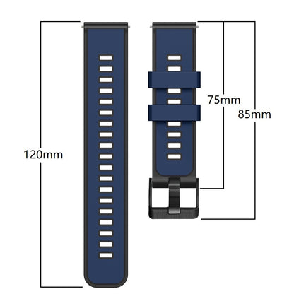 Holdbart Silikone Universal Rem passer til Smartwatch - Rød#serie_5