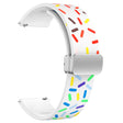 Mega Pålitelig Smartwatch Metall Og Silikon Universal Reim