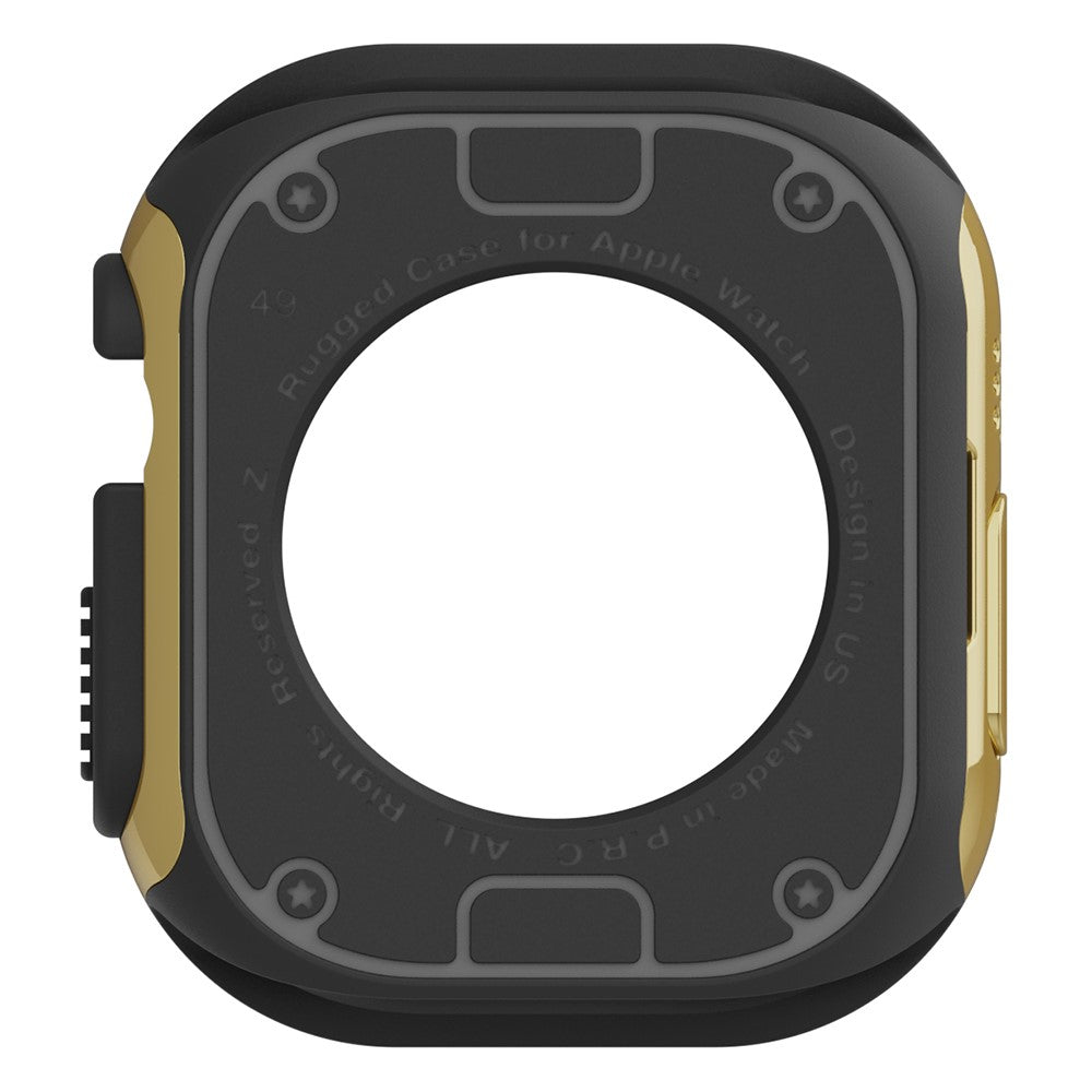 Vildt Flot Silikone Cover passer til Apple Watch Ultra - Guld#serie_5