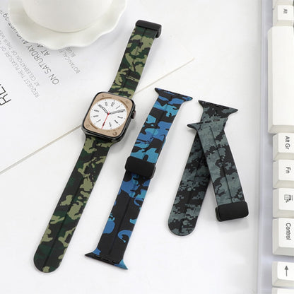Super Elegant Silikone Universal Rem passer til Apple Smartwatch - Blå#serie_10