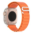 Slitesterk Apple Smartwatch Metall Og Nylon Universal Reim