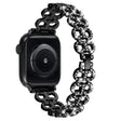Søt Apple Smartwatch Metall Og Strass Universal Reim