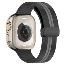 Helt Vildt Godt Silikone Universal Rem passer til Apple Smartwatch - Sort#serie_2