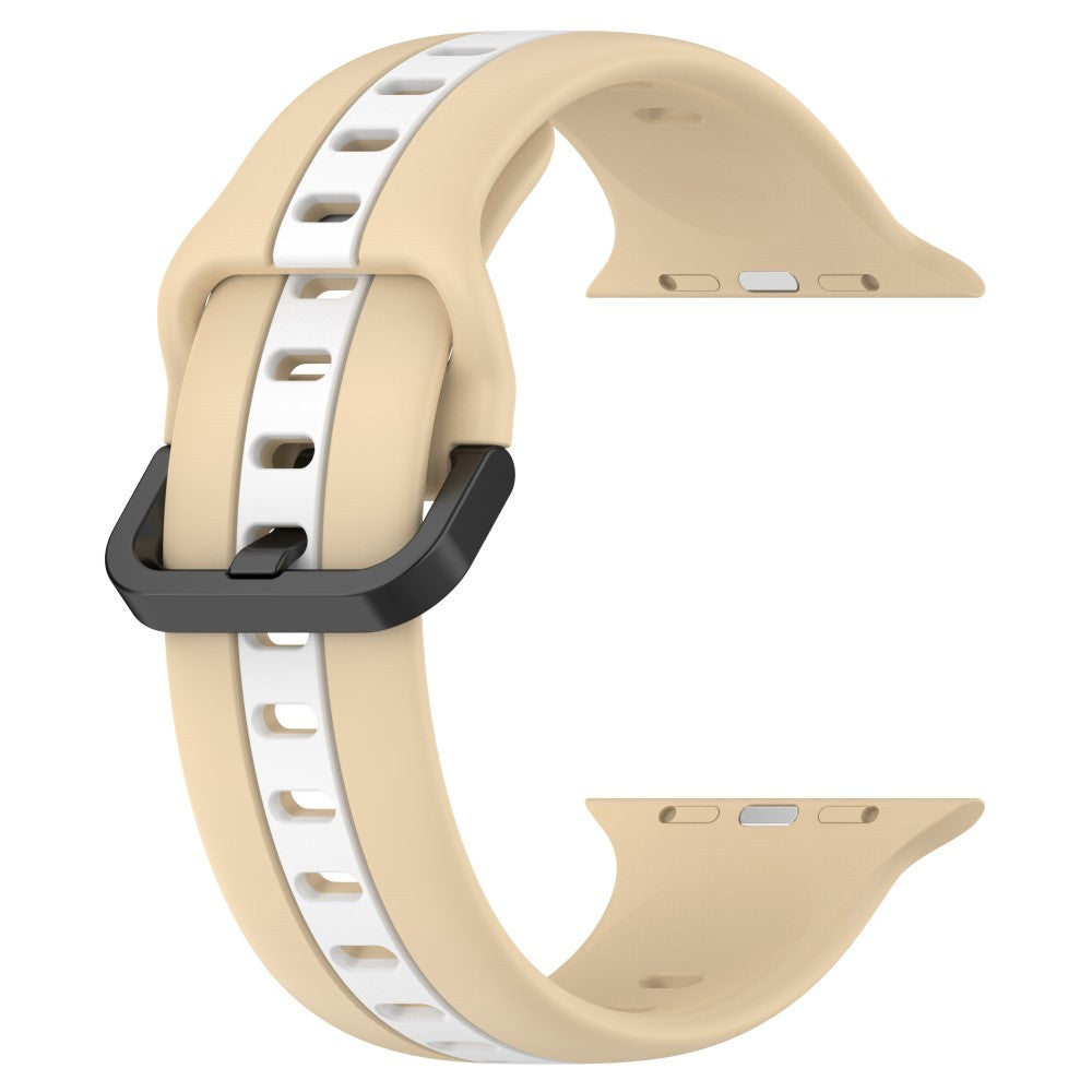 Vildt Elegant Silikone Universal Rem passer til Apple Smartwatch - Brun#serie_10