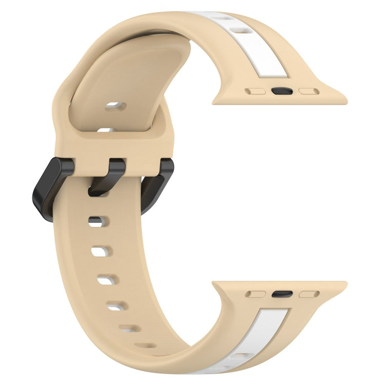 Vildt Elegant Silikone Universal Rem passer til Apple Smartwatch - Brun#serie_10