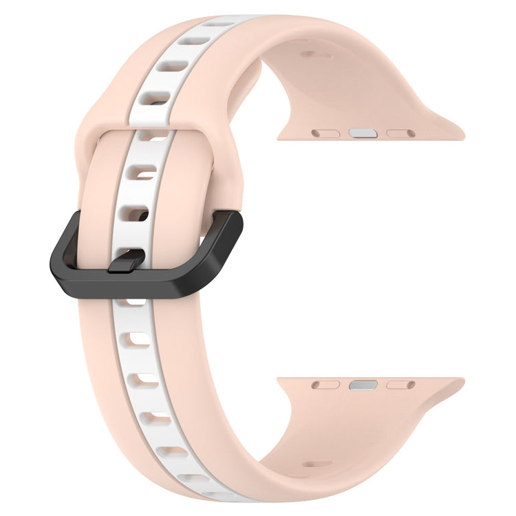 Vildt Elegant Silikone Universal Rem passer til Apple Smartwatch - Pink#serie_3