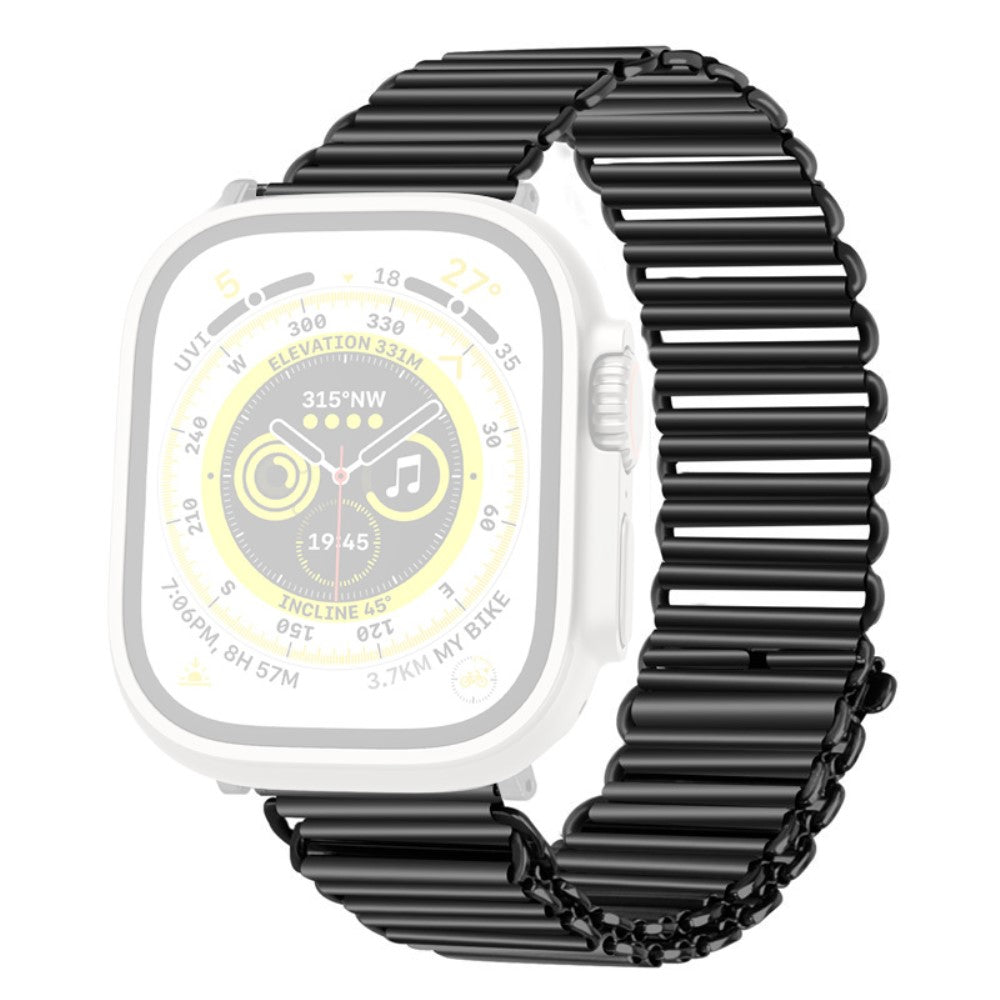 Tidsløst Metal Universal Rem passer til Apple Smartwatch - Sort#serie_3