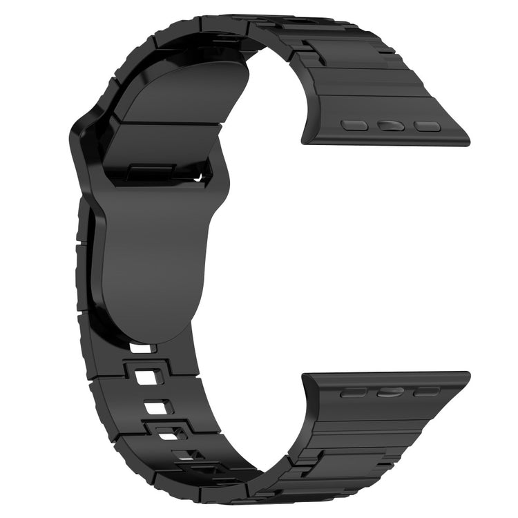 Mega Fantastisk Silikone Universal Rem passer til Apple Smartwatch - Sort#serie_1