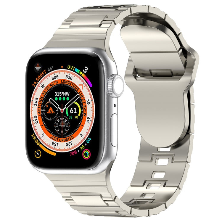 Mega Fantastisk Silikone Universal Rem passer til Apple Smartwatch - Sølv#serie_6