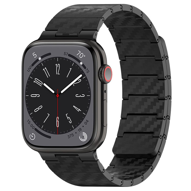 Flot Metal Universal Rem passer til Apple Smartwatch - Sort#serie_1