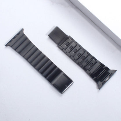 Supercool Metal Universal Rem passer til Apple Smartwatch - Sort#serie_1