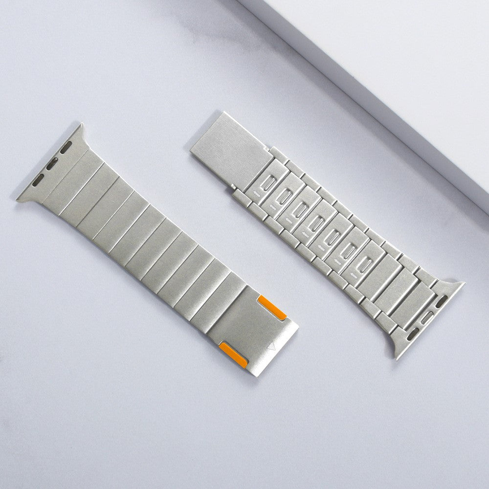 Supercool Metal Universal Rem passer til Apple Smartwatch - Hvid#serie_5