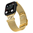 Super Kul Apple Smartwatch Metall Og Strass Universal Reim