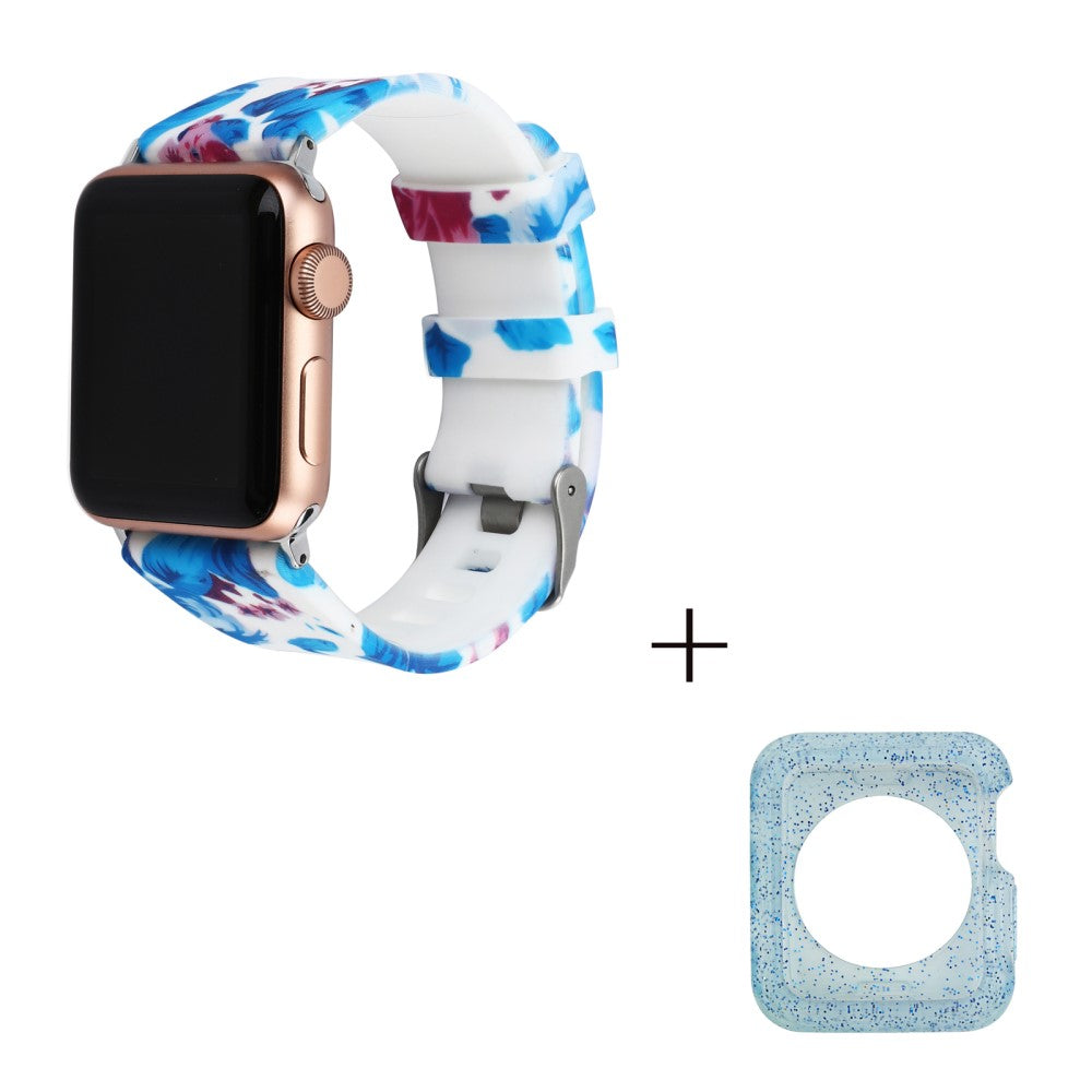 Silikone Cover passer til Apple Watch Series 1-3 38mm - Flerfarvet#serie_3