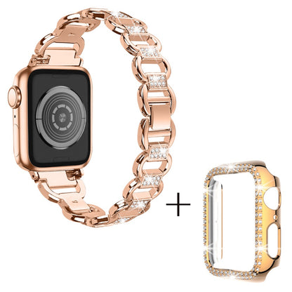 Metal Cover passer til Apple Watch Series 1-3 38mm - Pink#serie_3
