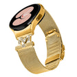 Klassisk Samsung Smartwatch Metall Og Strass Universal Reim