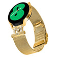Veldig Elegant Smartwatch Metall Og Strass Universal Reim