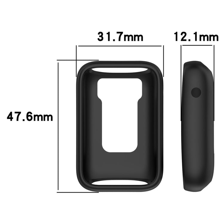 Fed Silikone Cover passer til Xiaomi Mi Band 7 Pro - Blå#serie_10