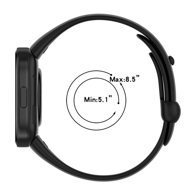 Super Flot Silikone Rem passer til Xiaomi Redmi Watch 3 - Grøn#serie_3