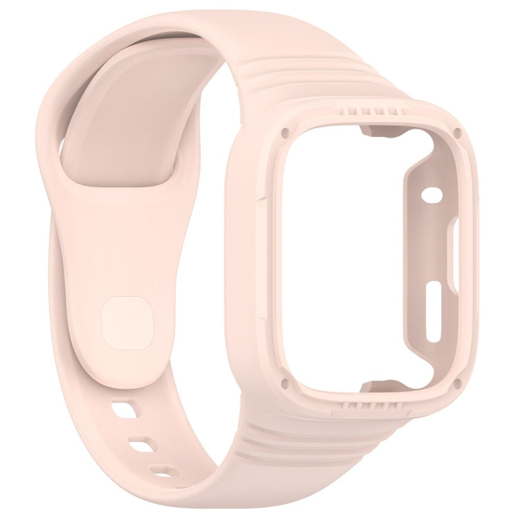 Vildt Elegant Silikone Rem passer til Xiaomi Redmi Watch 3 - Pink#serie_6