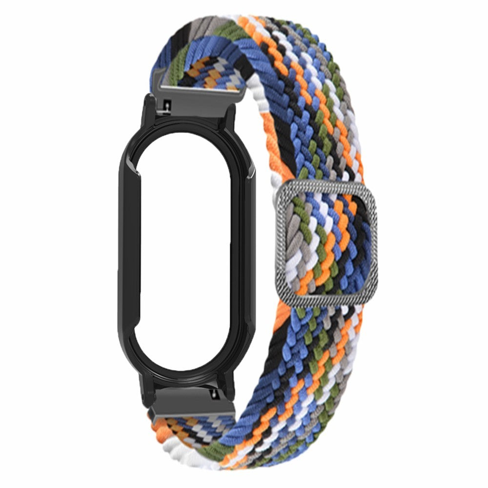 Rigtigt Skøn Nylon Rem passer til Xiaomi Smart Band 8 - Flerfarvet#serie_10