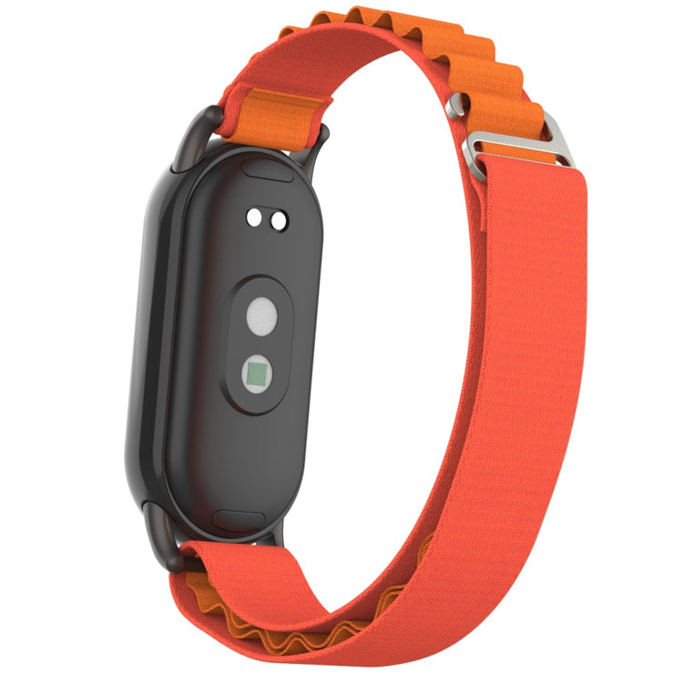 Komfortabel Nylon Rem passer til Xiaomi Smart Band 8 - Orange#serie_2