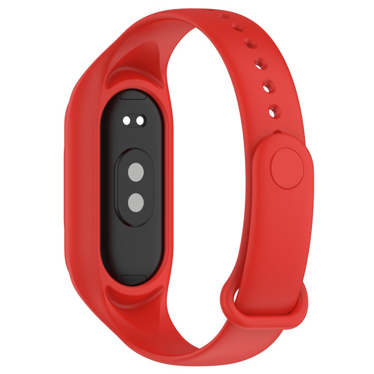 Alle Tiders Silikone Rem passer til Xiaomi Smart Band 8 - Rød#serie_8