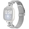 Fitbit Sense 1 / Fitbit Versa 3 Metall Og Strass Universal Reim
