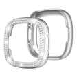 Behagelig Fitbit Sense 2 / Fitbit Versa 4 Strass og Silikon Deksel