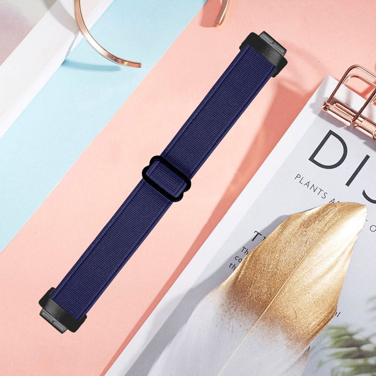 Mega Hårdfør Nylon Rem passer til Fitbit Inspire 3 - Blå#serie_13