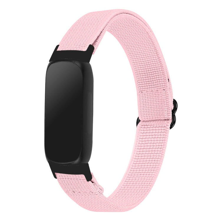 Mega Hårdfør Nylon Rem passer til Fitbit Inspire 3 - Pink#serie_3