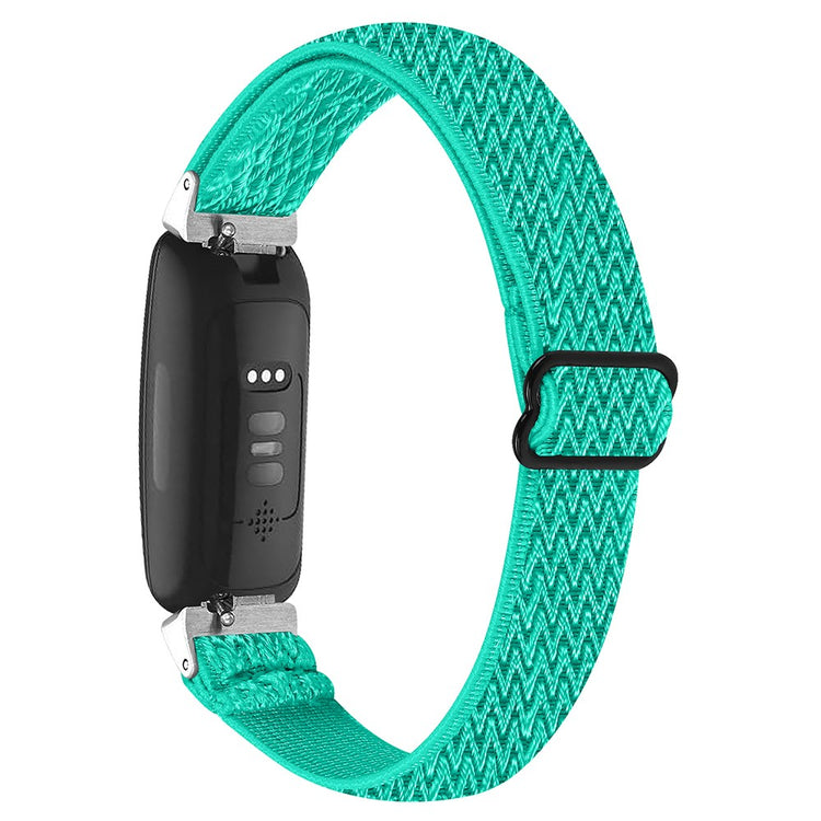 Meget Nydelig Nylon Rem passer til Fitbit Inspire 3 - Grøn#serie_9