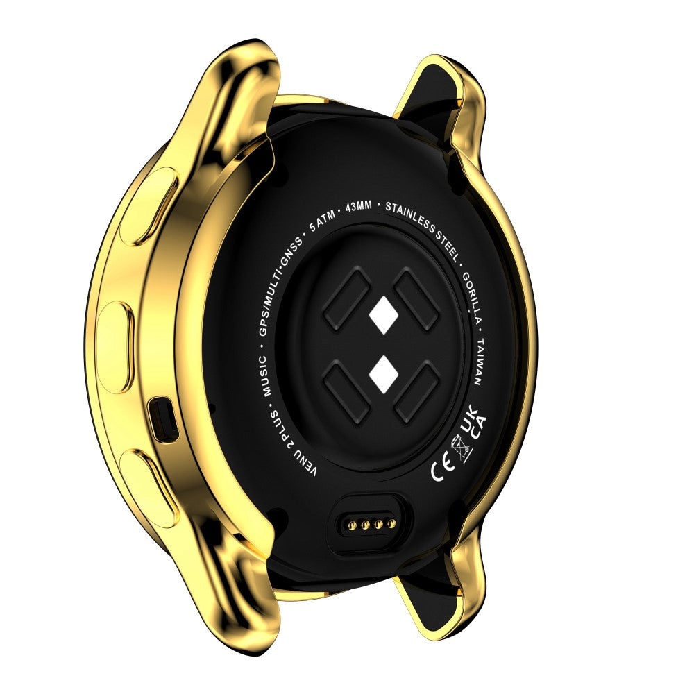 Mega Godt Silikone Cover til Garmin Venu 2 Plus - Guld#serie_3