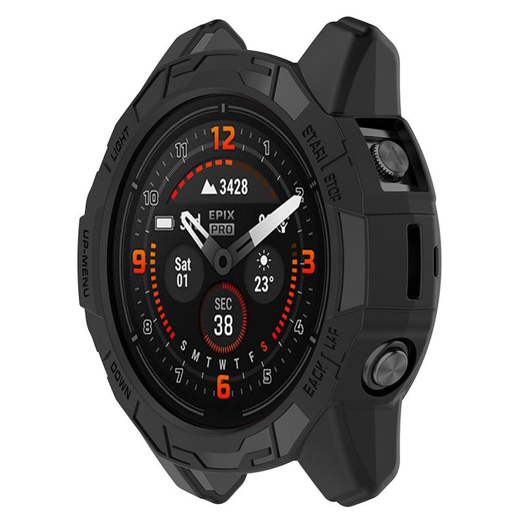HAT PRINCE Garmin Fenix 7S / 7S Pro / Epix Pro (Gen 2) 42mm hollow cover - Black#serie_4