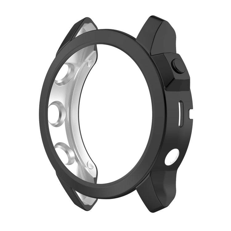 Mega Fint Silikone Cover til Garmin Fenix 7 - Sort#serie_1