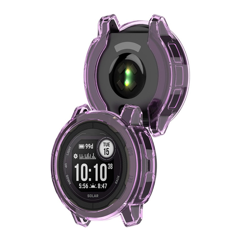 Meget Godt Silikone Cover til Garmin Instinct 2 - Lilla#serie_1