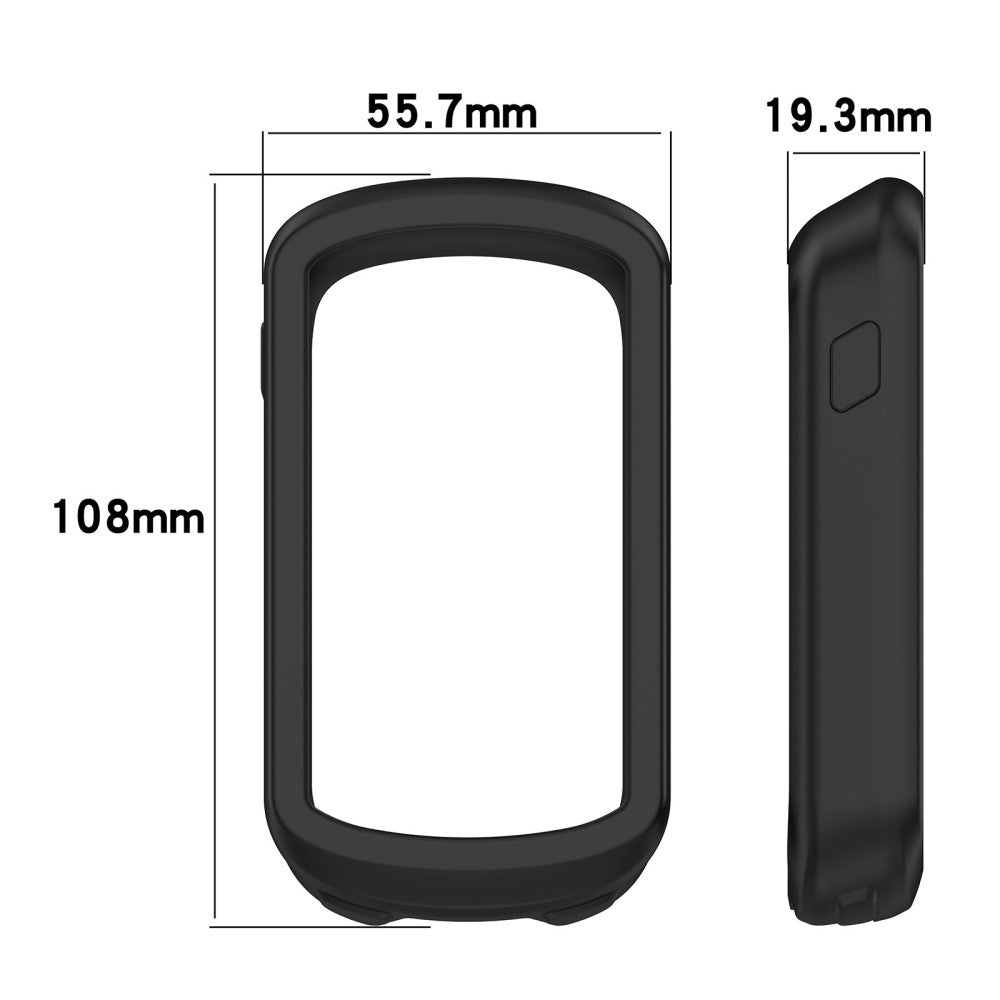 Meget Flot Garmin Edge Explore 2 Silikone Cover - Sort#serie_1